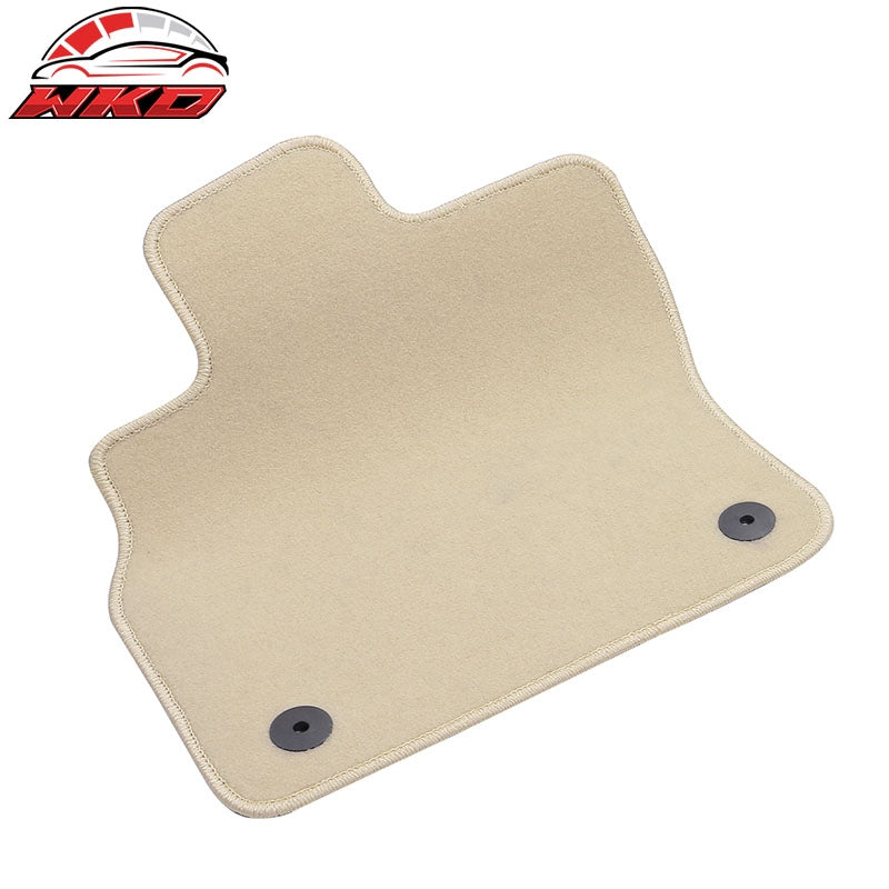 Fits 19-25 Audi Q3 F3 Nylon Car Floor Mats Liners Carpets 4PCS Set - Beige