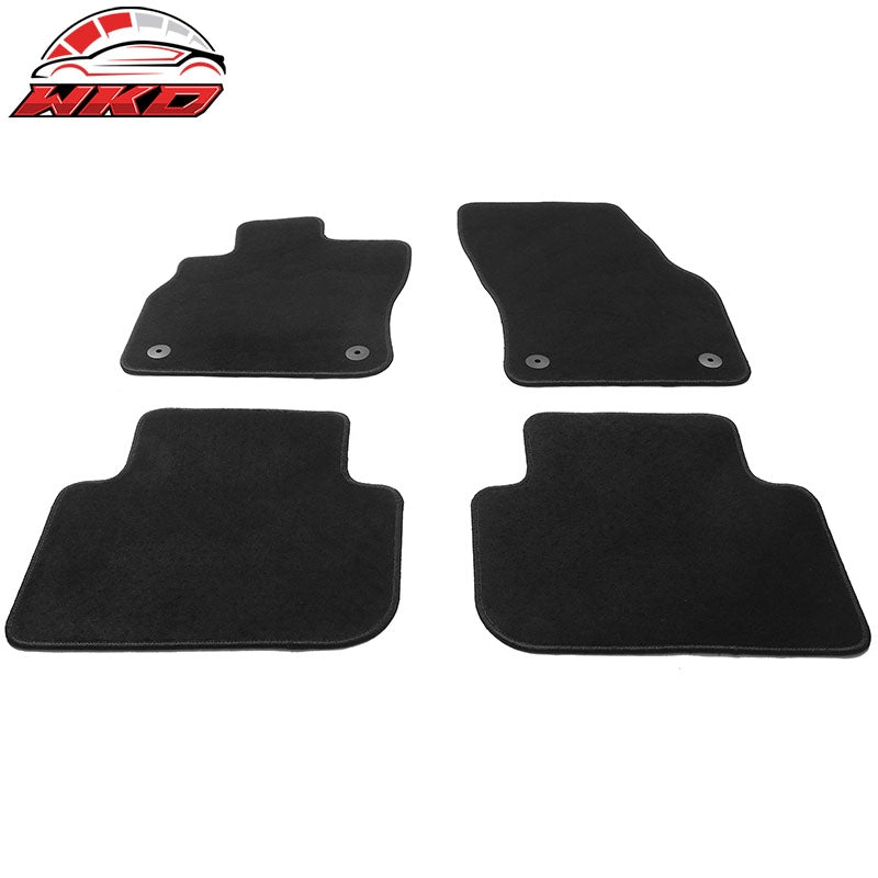 Fits 19-25 Audi Q3 F3 Nylon Car Floor Mats Liners Carpets 4PCS Set - Black