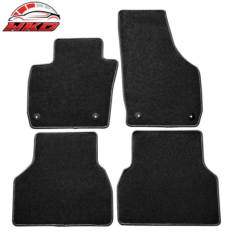 Wholesale 15-18 Audi Q3 Nylon Black Floor Mats Carpet 4PC Set