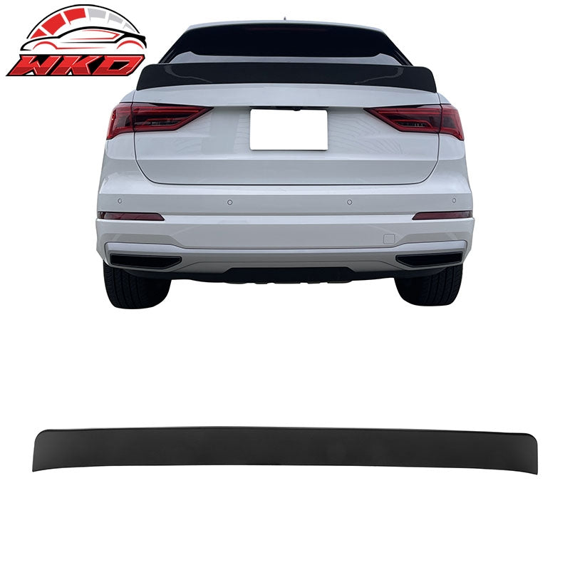 Wholesale 19-25 Audi Q3 IKON Style ABS Add-on Rear Trunk Spoiler Wing Lip Matte Black
