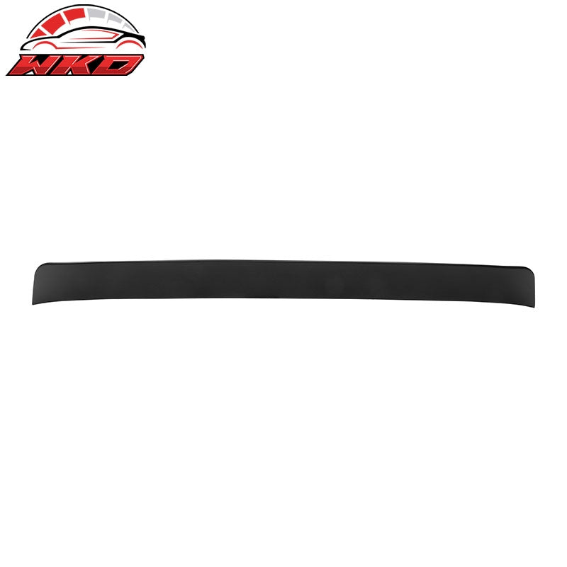 Fits 19-25 Audi Q3 IKON Style ABS Add-on Rear Trunk Spoiler Wing Lip Matte Black