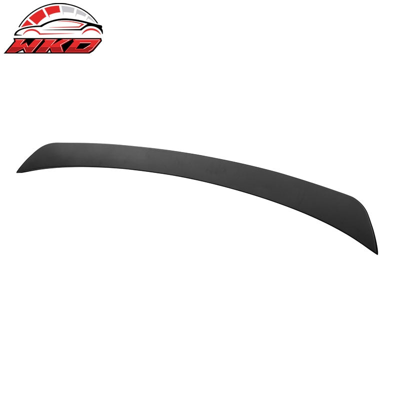 Fits 19-25 Audi Q3 IKON Style ABS Add-on Rear Trunk Spoiler Wing Lip Matte Black