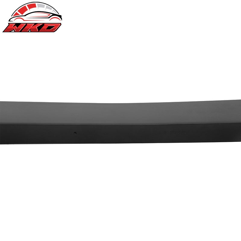 Fits 19-25 Audi Q3 IKON Style ABS Add-on Rear Trunk Spoiler Wing Lip Matte Black