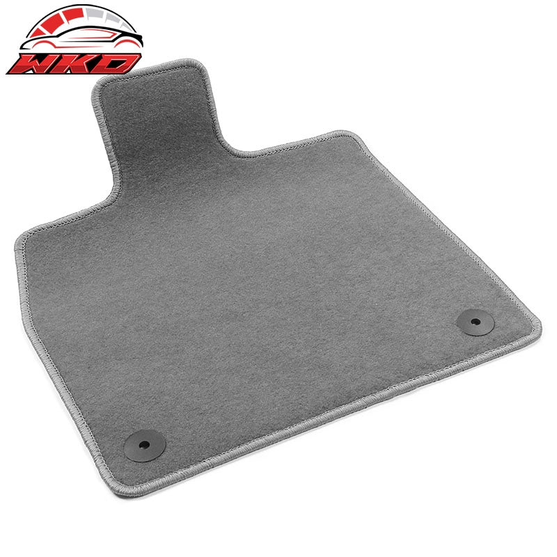 Fits 18-23 Audi Q5 80A Gray 1st 2nd Row Floor Mats Auto Carpets Nylon 4PC Set
