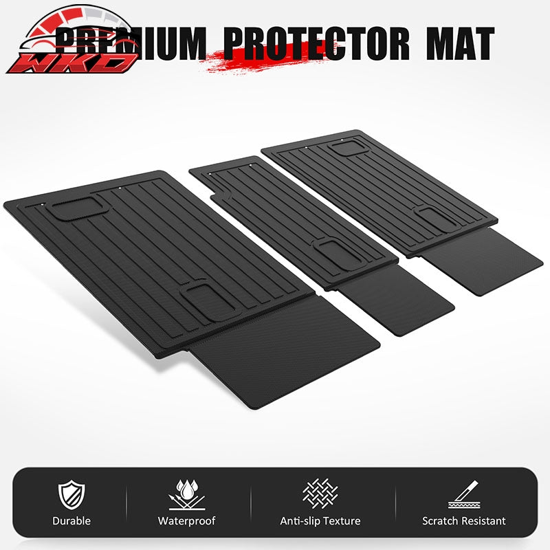 Fits 25-26 Audi Q5 & SQ5 & Sportback TPE 3D Backrest + Floor + Trunk Mats 7PCS