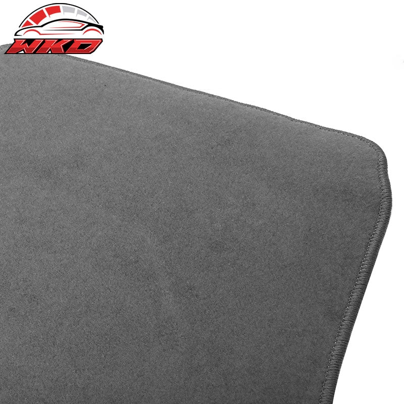 Fits 07-15 Audi Q7 Nylon Car Auto Floor Mats Liner Gray Front Rear Carpets Set
