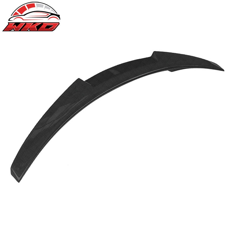 2013-2016 Audi A4 B8.5 M4 Style Carbon Fiber Rear Trunk Spoiler Wing