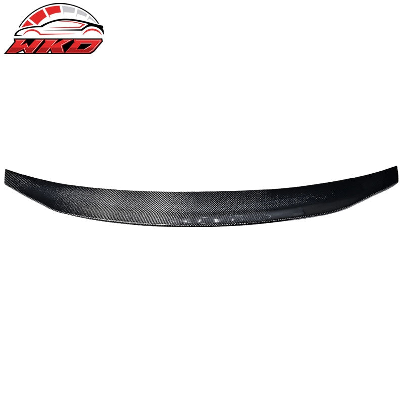 Fits 18-23 Audi A5 Hatchback C Style Rear Trunk Spoiler Wing Matte Carbon Fiber