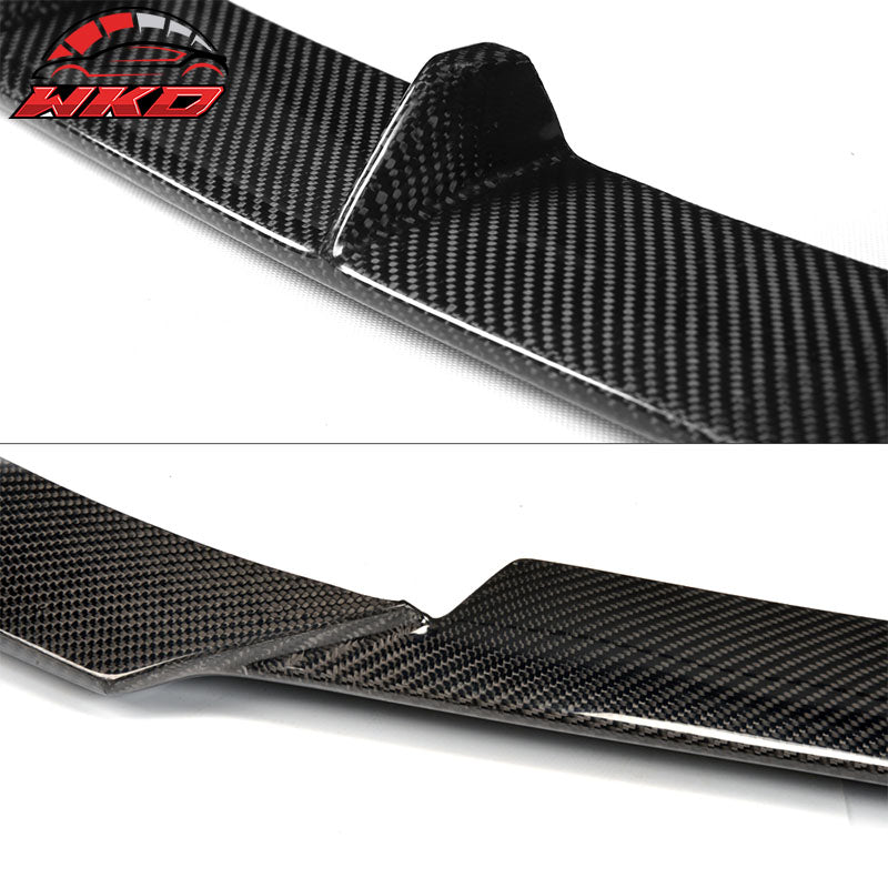 Fits 15-17 Audi S3 8V Sedan JC Style Front Bumper Lip Spoiler Carbon Fiber CF