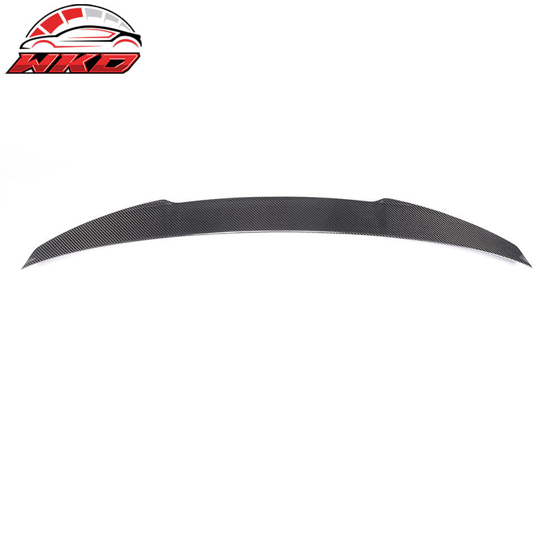 Fits 15-17 Audi S3 8V Sedan JC Style Rear Trunk Spoiler Wing Matte Carbon Fiber