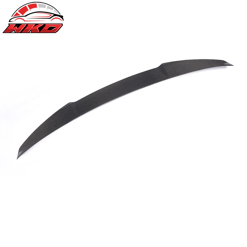 Fits 15-17 Audi S3 8V Sedan 4-Door JC Style Carbon Fiber CF Rear Trunk Spoiler