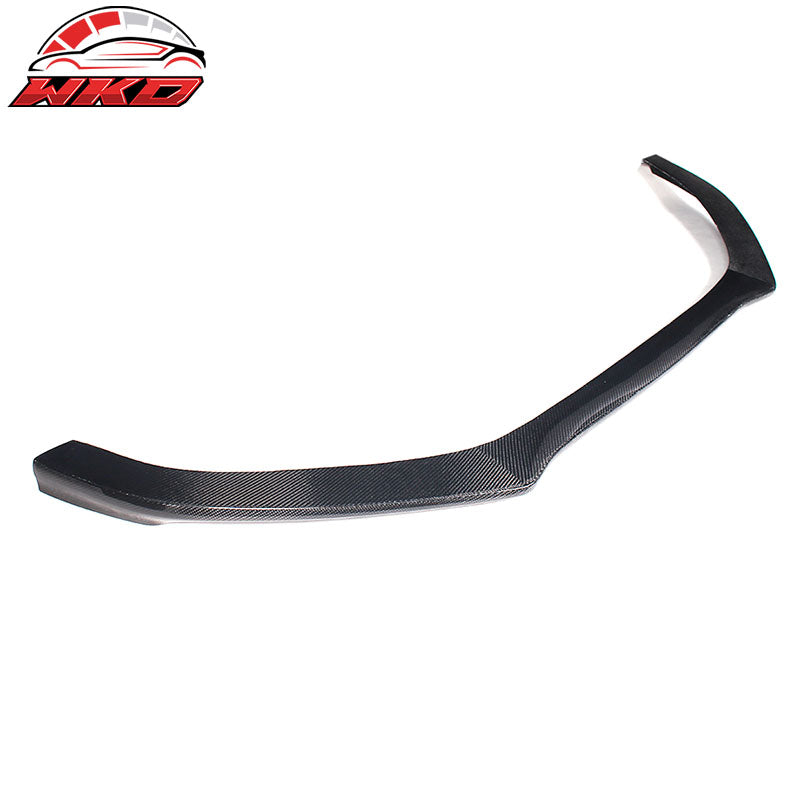 Fits 13-17 Audi S5 B8.5 Coupe DV Style Front Bumper Lip - Matte Carbon Fiber