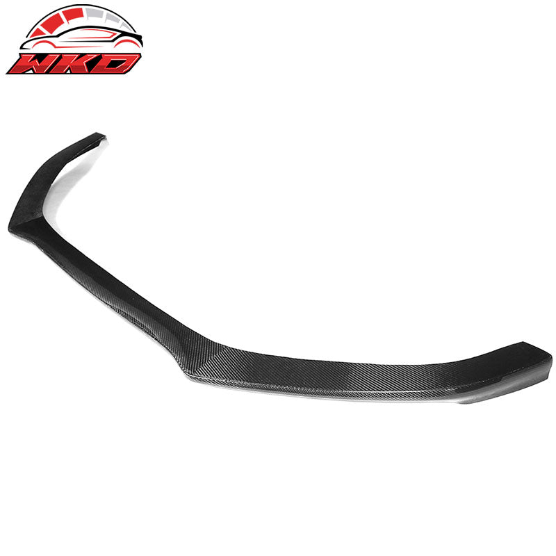 Fits 13-17 Audi S5 B8.5 Coupe DV Style Front Bumper Lip - Carbon Fiber CF