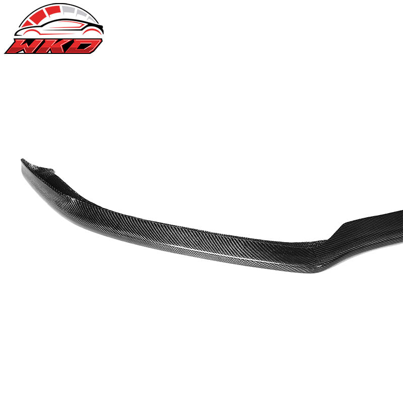 Fits 13-17 Audi S5 B8.5 Coupe DV Style Front Bumper Lip - Carbon Fiber CF