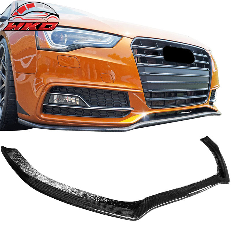 Fits 13-17 Audi S5 A5 Facelift S-Line JPM Carbon Fiber Front Lip