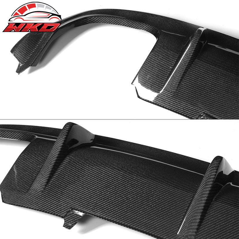 Fits 13-17 Audi S5 B8.5 OE Style Rear Diffuser Matte Carbon Fiber
