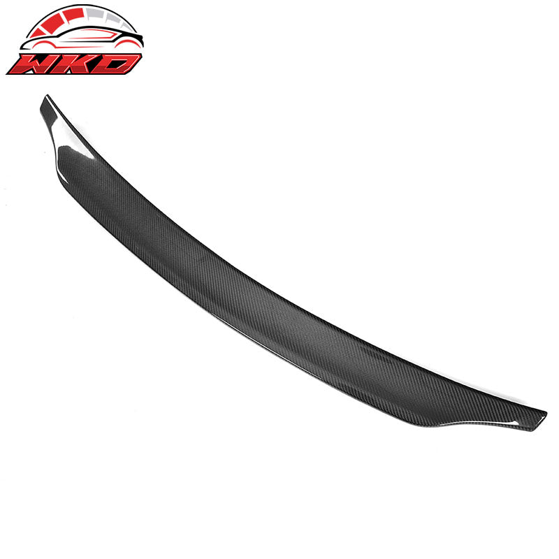 Fits 08-16 Audi S5 B8 Coupe CA Style Rear Trunk Spoiler Wing Lip Carbon Fiber CF