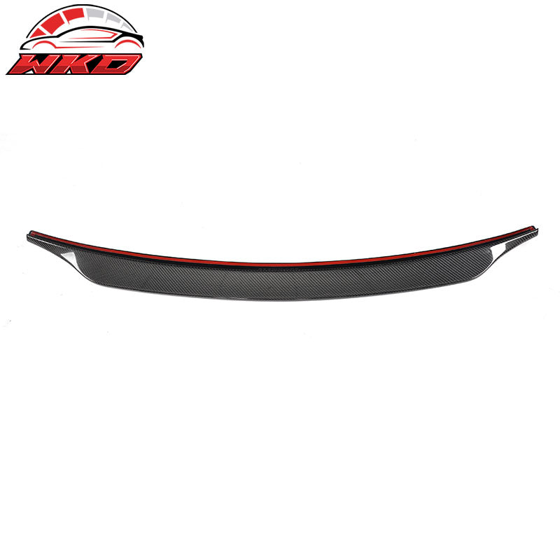 Fits 08-16 Audi S5 B8 Coupe CA Style Rear Trunk Spoiler Wing Lip Carbon Fiber CF