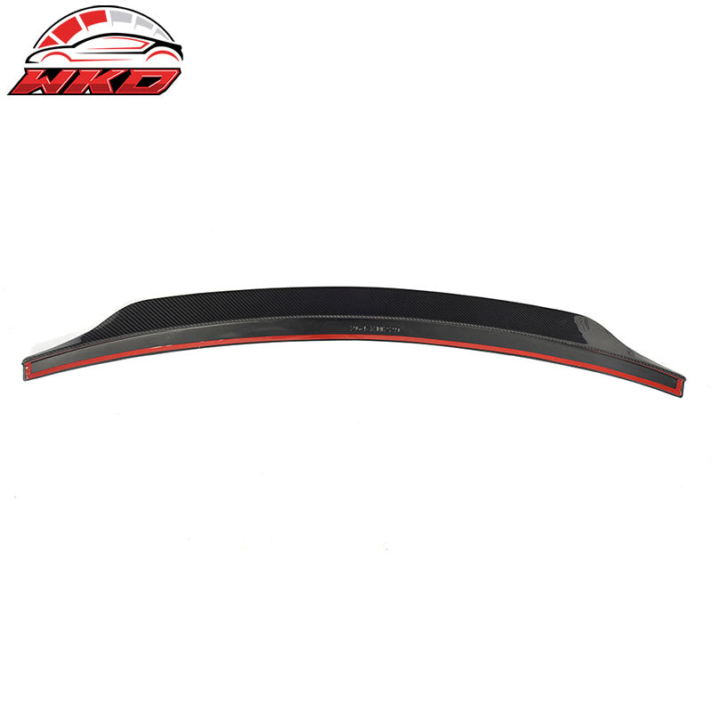 Fits 08-16 Audi S5 B8 Coupe CA Style Rear Trunk Spoiler Wing Lip Carbon Fiber CF