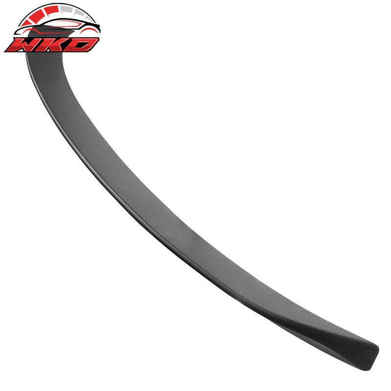 Fits 18-25 Audi SQ5 Q5 PHEV DuckBill ABS Add-on Trunk Spoiler Lip - Matte Black