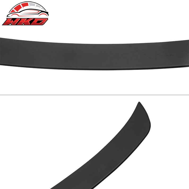 Fits 18-25 Audi SQ5 Q5 PHEV DuckBill ABS Add-on Trunk Spoiler Lip - Matte Black