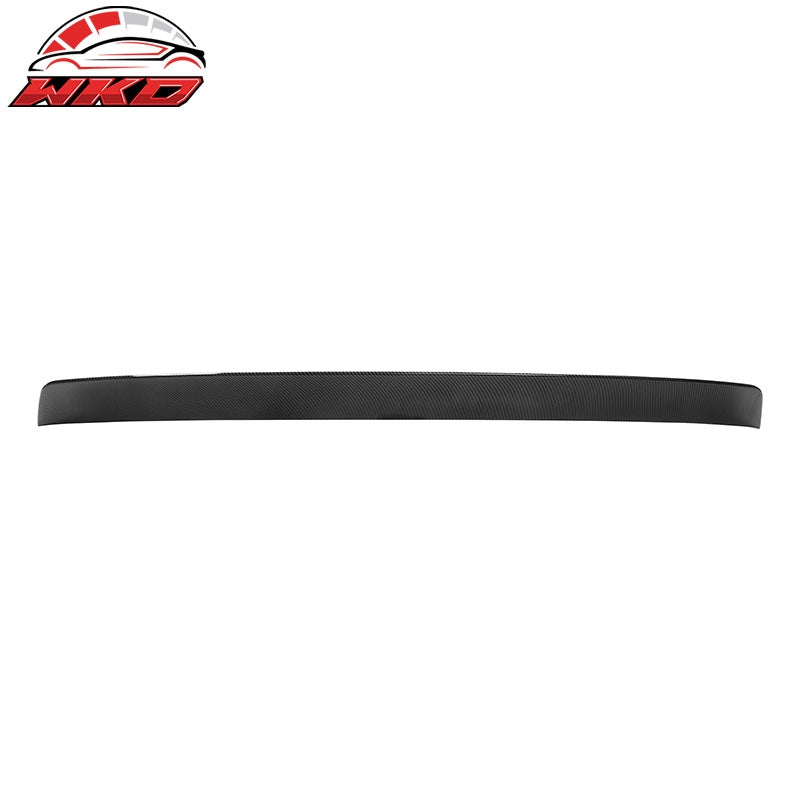 Fits 18-25 Audi SQ5 Q5 PHEV DuckBill ABS Add-on Trunk Spoiler Carbon Fiber Print