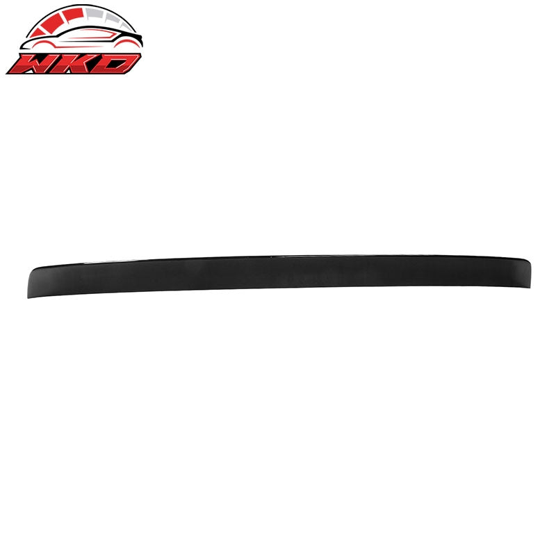 Fits 18-25 Audi SQ5 Q5 PHEV DuckBill ABS Add-on Trunk Spoiler Lip - Gloss Black