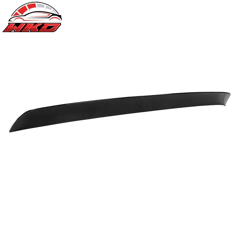 Fits 18-25 Audi SQ5 Q5 PHEV DuckBill ABS Add-on Trunk Spoiler Lip - Gloss Black