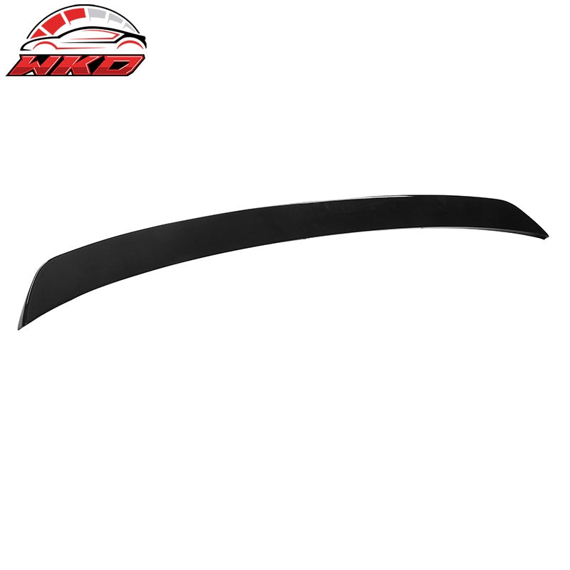 Fits 18-25 Audi SQ5 Q5 PHEV DuckBill ABS Add-on Trunk Spoiler Lip - Gloss Black