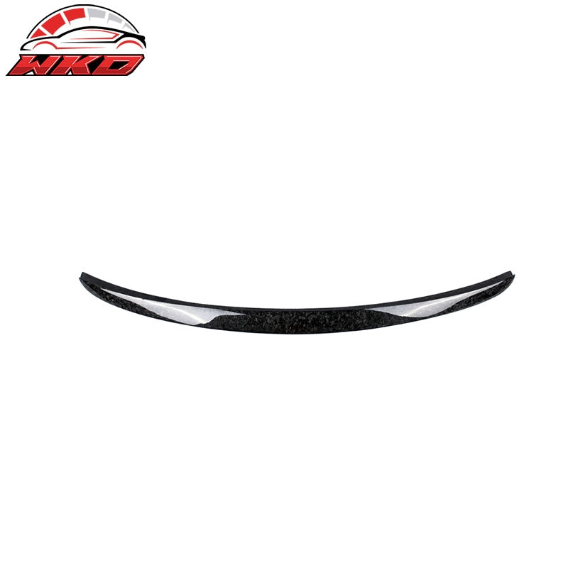 Fits 17-25 Audi A4 B9 S4 Style Trunk Spoiler Forged Carbon Fiber