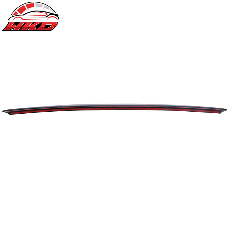 Fits 02-05 Audi A4 B6 Matte Carbon Fiber Trunk Spoiler Wing Lip