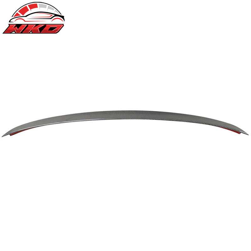 Fits 12-14 Audi A6 C7 D Style Carbon Fiber CF Trunk Spoiler Wing