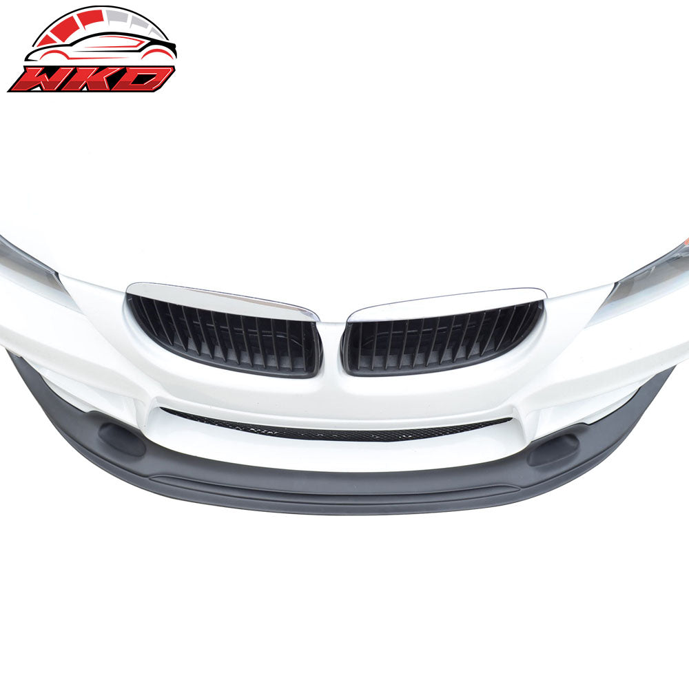 Fits 07-11 BMW E87 1 Series 1M Bumper Only R Style Front Bumper Lip Spoiler - PU