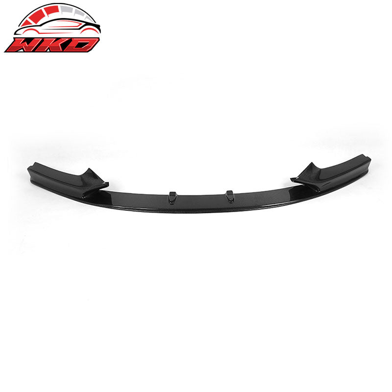 Fits 14-21 BMW F22 F23 M Sport MP Style Front Bumper Lip Matte Carbon Fiber