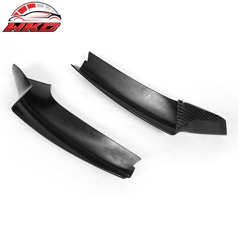 Fits 14-21 BMW 2 Series F22 F23 M Sport MP Style Front Bumper Lip Splitter CF