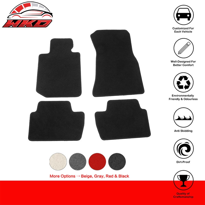 22-24 2 Series G42 230i M240i G87 M2 Anti-Slip Floor Mats Nylon Black FOR: (BMW)
