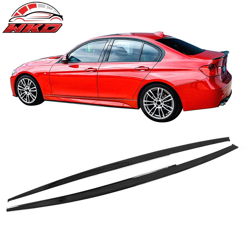 Wholesale 12-18 BMW 3 Series F30 F31 M Sport MP Style Side Skirts Carbon Fiber Print - Wikond Auto