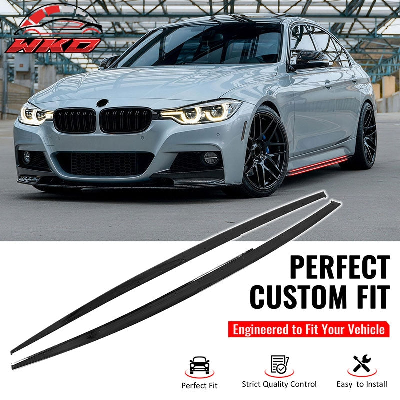 Wholesale 12-18 BMW 3 Series F30 F31 M Sport MP Style Side Skirts Carbon Fiber Print - Wikond Auto