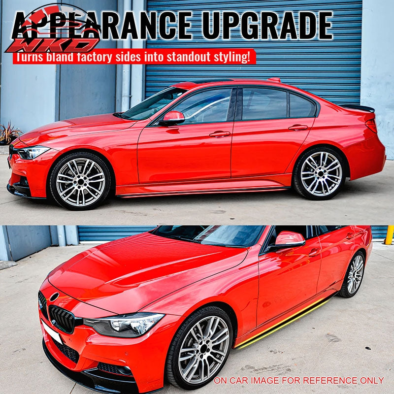 Wholesale 12-18 BMW 3 Series F30 F31 M Sport MP Style Side Skirts Carbon Fiber Print - Wikond Auto