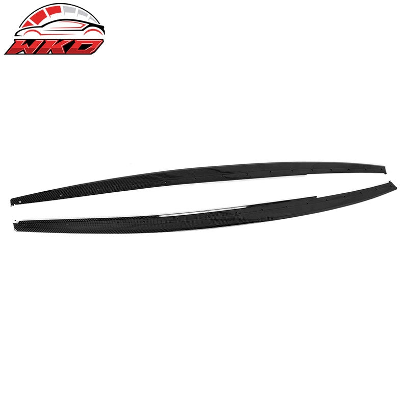 Wholesale 12-18 BMW 3 Series F30 F31 M Sport MP Style Side Skirts Carbon Fiber Print - Wikond Auto
