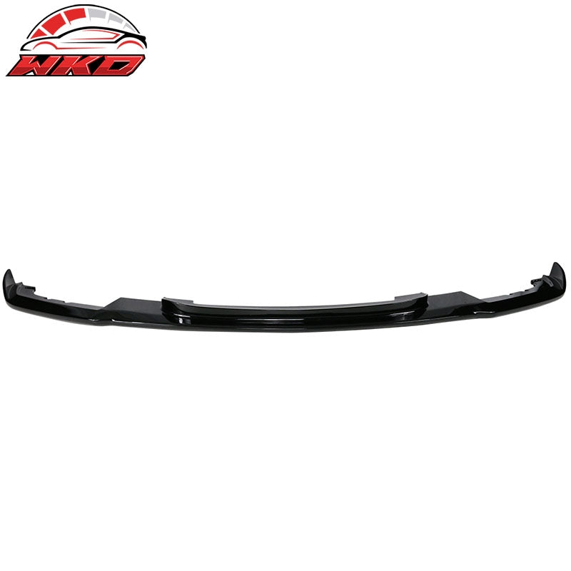 Fits 12-18 BMW 3 Series F30 M Tech M Sport HM Style Front Bumper Lip Gloss Black
