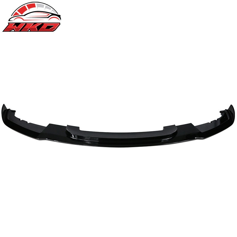 Fits 12-18 BMW 3 Series F30 M Tech M Sport HM Style Front Bumper Lip Gloss Black