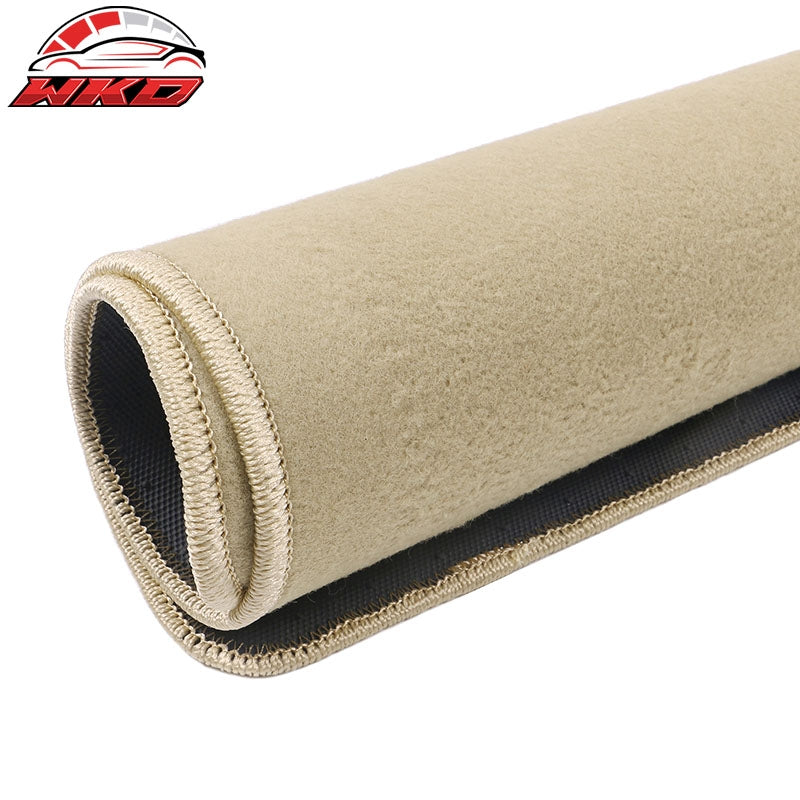 98-06 E46 3-Series Floor Mats Front Rear Nylon Beige Carpets 4PCS FOR: (BMW)