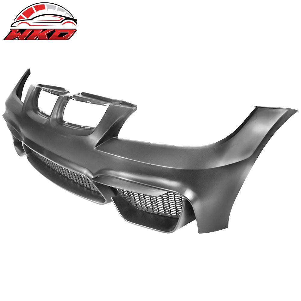Fits 06-08 BMW E90 E91 3 Series M4 Style Front Bumper Cover Conversion - PP