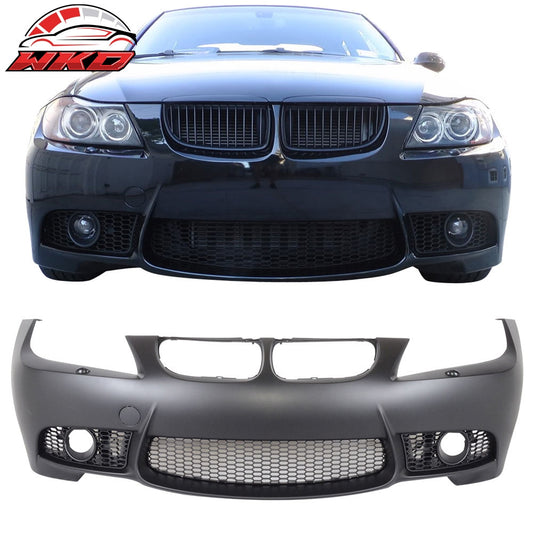 Wholesale 06-08 BMW E90 3 Series 4-Door M3 Style Front Bumper Cover Kit Conversion PP - Wikond Auto