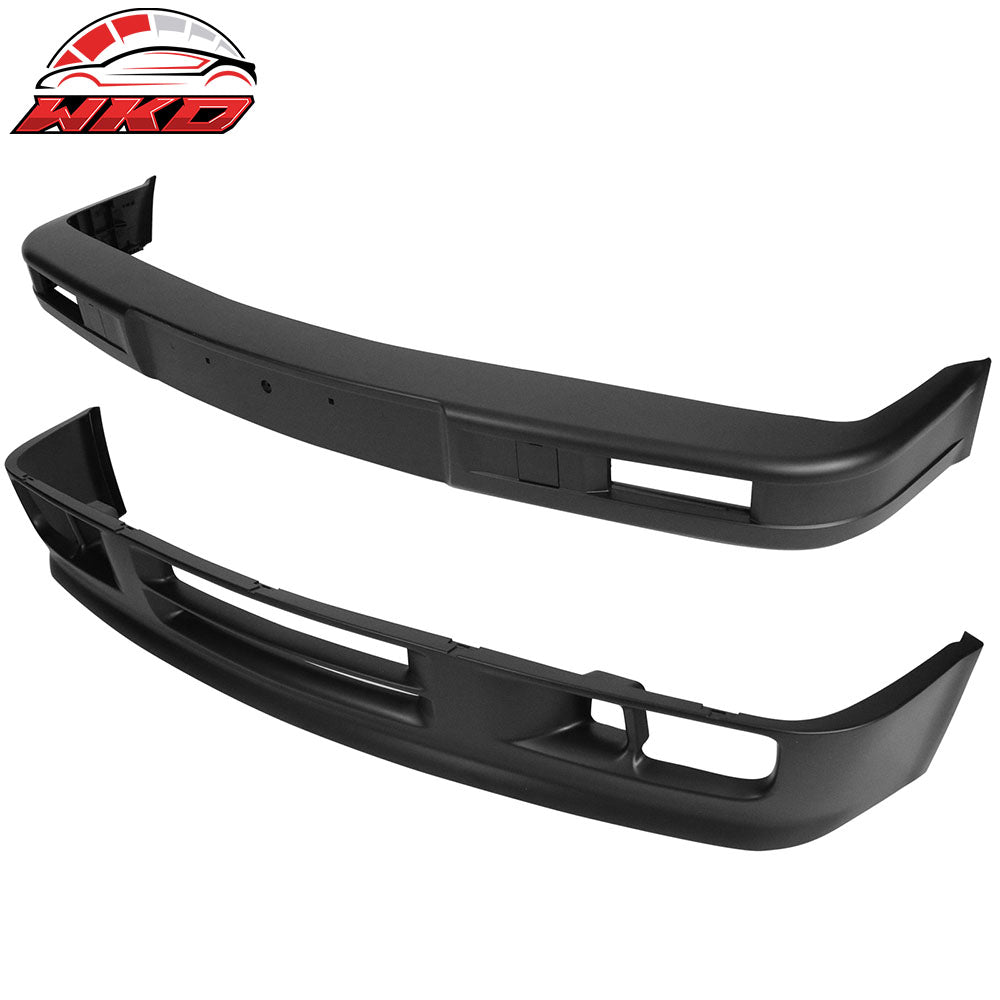 Fits 84-92 BMW E30 M Tech Style Front Bumper Lip Cover Conversion