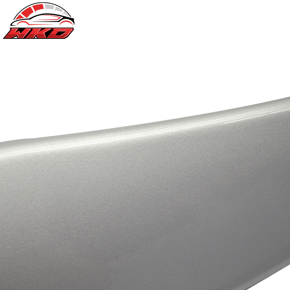 Fits 06-11 BMW E90 3-Series Sedan Headlight Eyebrows Eyelid Painted #354 Silver