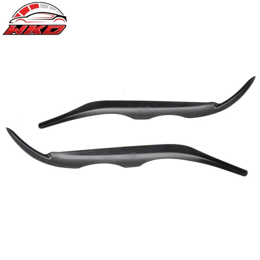 02+ BMW E46 Ham Paintable Black Eyelids Eyebrows - Wikond Auto