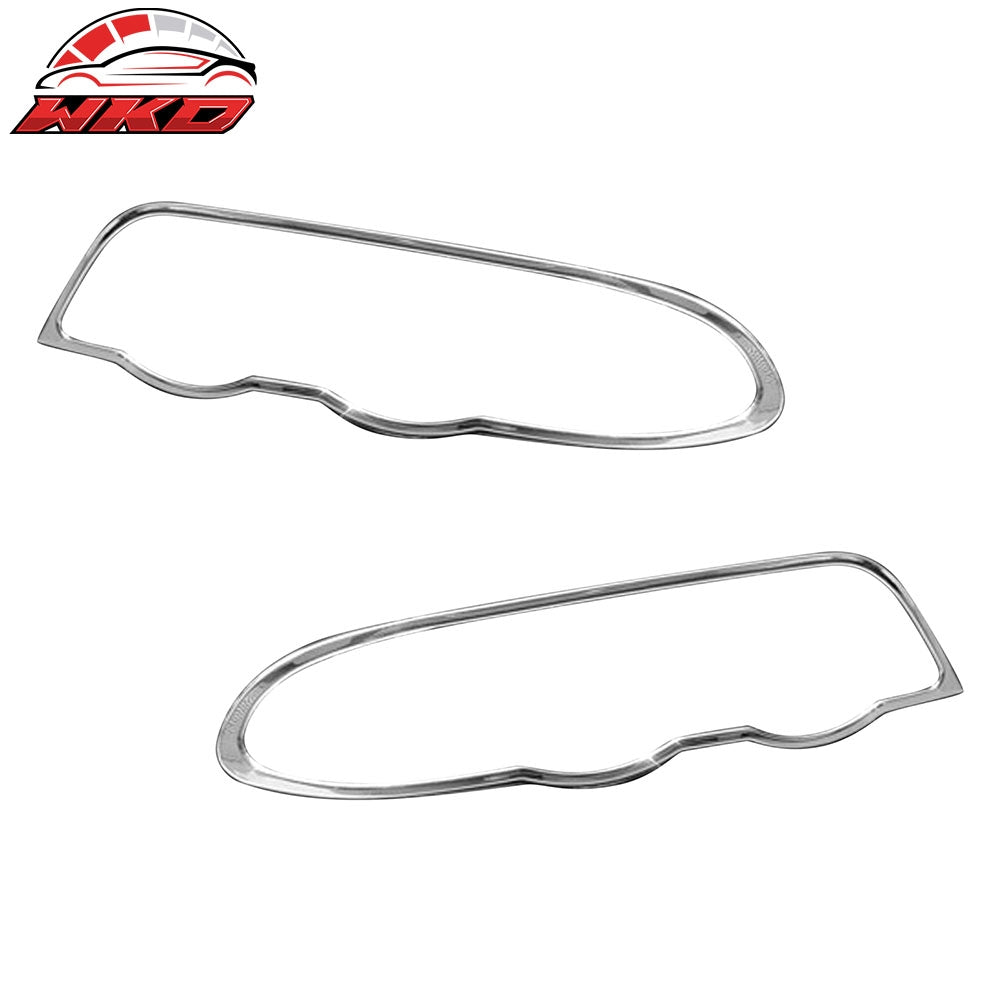 Wholesale 99-01 BMW 3-Series E46 Sedan Chrome ABS Front Headlight Bezels Covers Pair