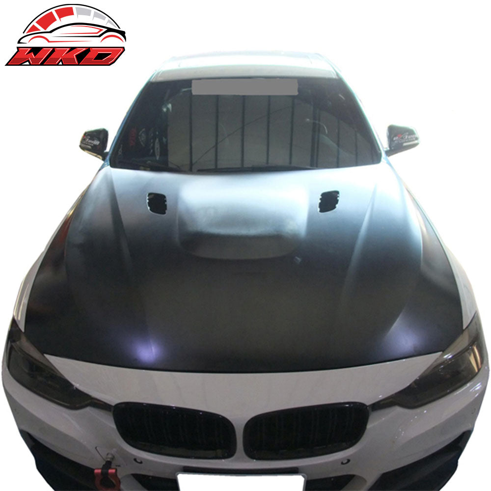 Fits 12-20 BMW F30 F31 F32 F33 F36 M3 Type Front Hood Bonnet Vent Air Duct-Steel
